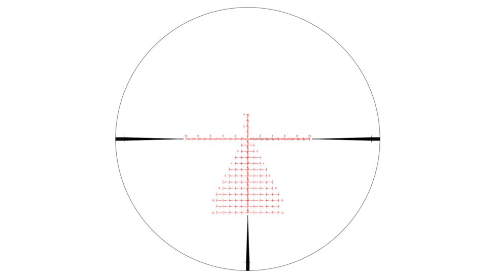 Riton Optics X7 Conquer Rifle Scope, 4-32x56mm, 34mm Tube, First Focal Plane, PSR Reticle, Anodized, Black, Red, 7C432LFI