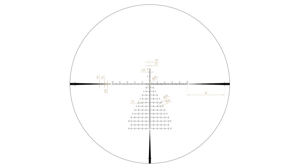 Riton Optics X7 Conquer Rifle Scope, 4-32x56mm, 34mm Tube, First Focal Plane, PSR Reticle, Anodized, Black, Red, 7C432LFI