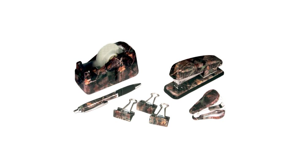 River's Edge 7-Piece Fall Transition Camo Office Desk Set 184332