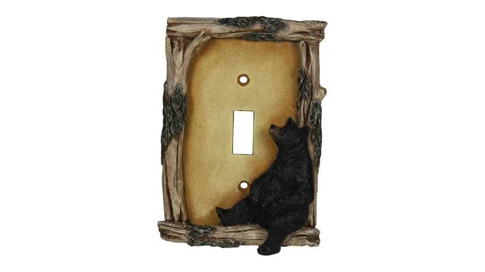 River's Edge Bear Single Switch Plate Cover 617