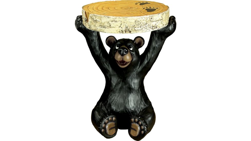 River's Edge Black Bear - End Table, 27in x 17.5in x 17.5in 2160930