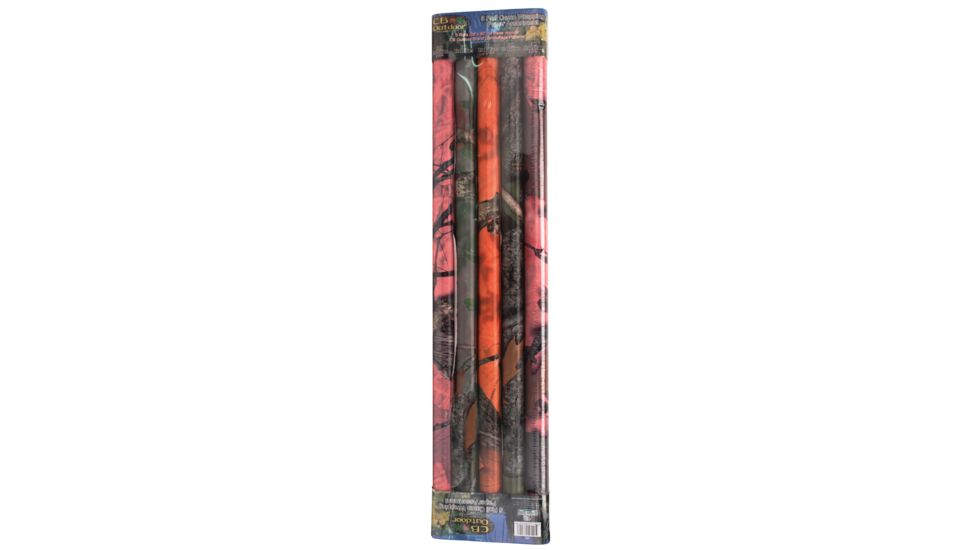 River's Edge CB Outdoor Fall Transition Gift Wrap, Camo, 5-Pack Assortment, 28in. x 80in. Each 184440
