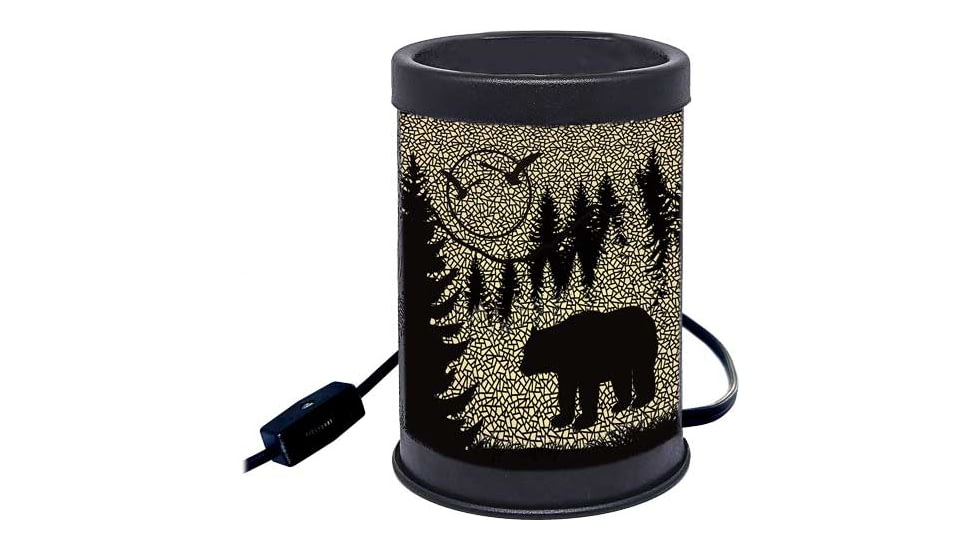 River's Edge Bear Silhouette Candle Warmer, 120V 25W, 2881