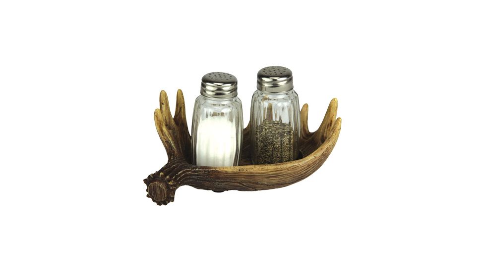 River's Edge Rivers Edge Moose Antler Salt &amp; Pepper Shakers