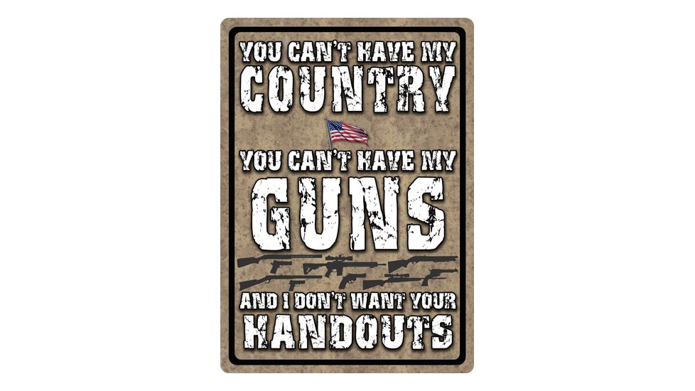 River's Edge Rivers Edge Sign 12''x17'' ''you Can't Have My Country''