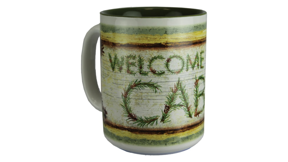 Rivers Edge Ceramic Mug 16oz, Welcome to the Cabin, 2458