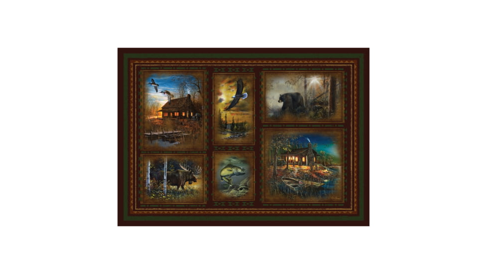 Rivers Edge Door Mat Woven 52in x 37in, Hansel/Lodge, 52 x 37 in, 1879