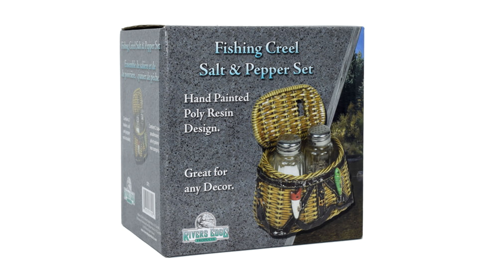 Rivers Edge Salt and Pepper Shakers, Creel, 571