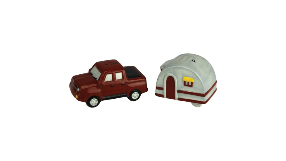 Rivers Edge Salt and Pepper Shakers, Truck and Camper, 2064