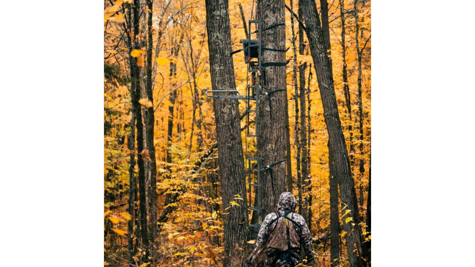 Rivers Edge Treestands Big Foot XXXL Hang-on Stand, Black, RE558