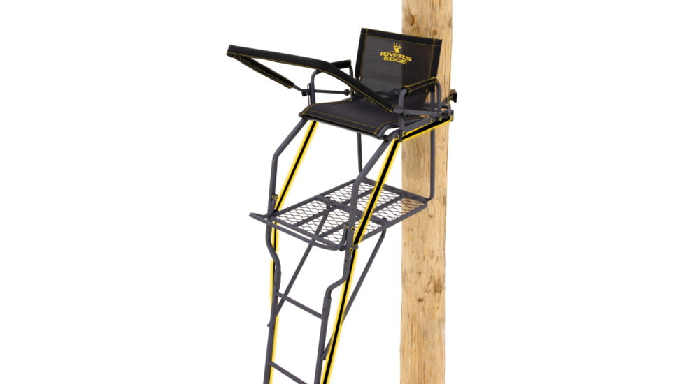 Rivers Edge Treestands Jumbo Jack - LS Treestand, Black, 19, RE676