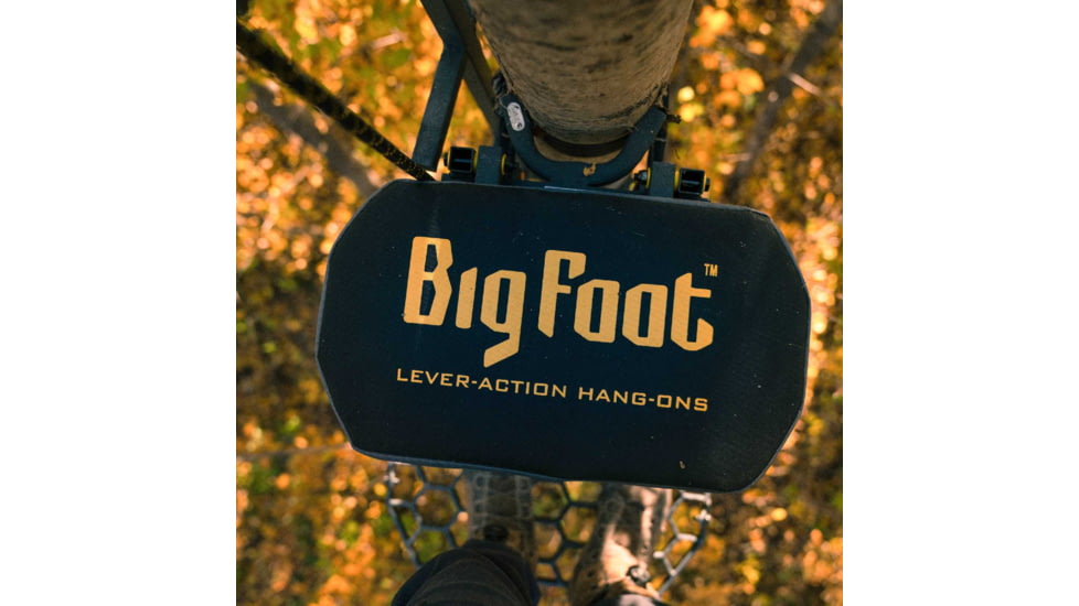 Rivers Edge Treestands Lite Foot Aluminum Hang-on Stand, Black, RE557