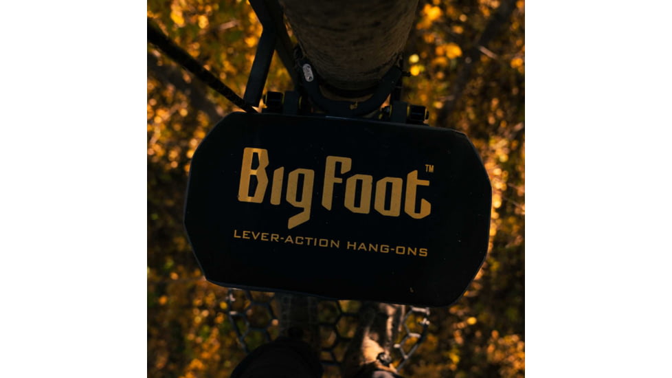 Rivers Edge Treestands Lite Foot Aluminum Hang-on Stand, Black, RE557