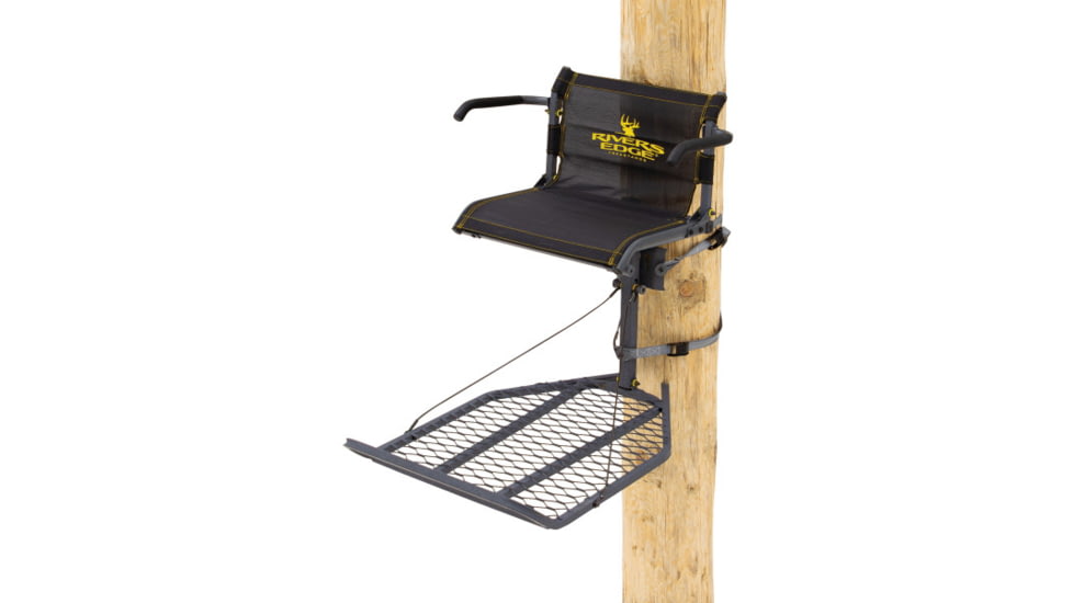 Rivers Edge Treestands Lounger - Treestand, Black, 1-Man, RE521