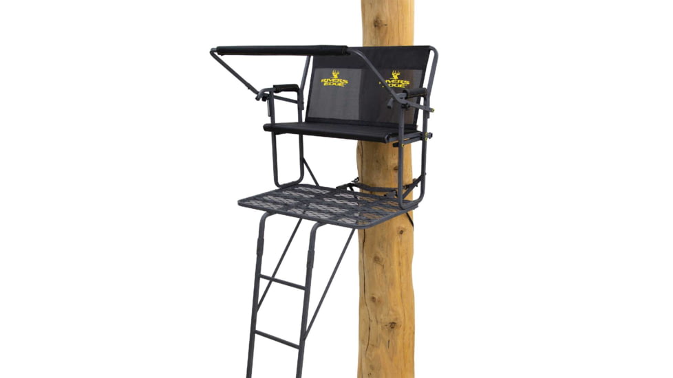 Rivers Edge Treestands Twoplex 2-Man Ladder Stand, RE665