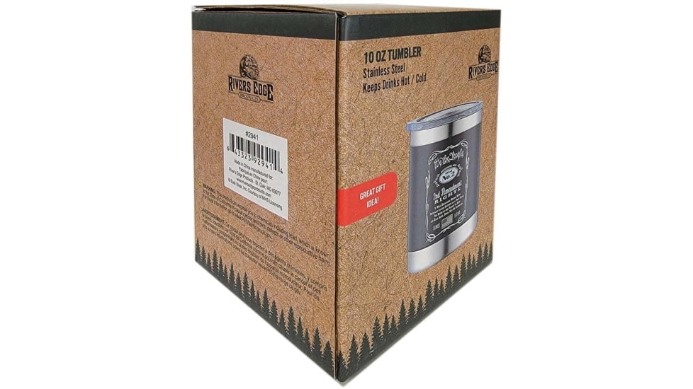 Rivers Edge We The People Tumbler w/Lid, 10oz, 2941