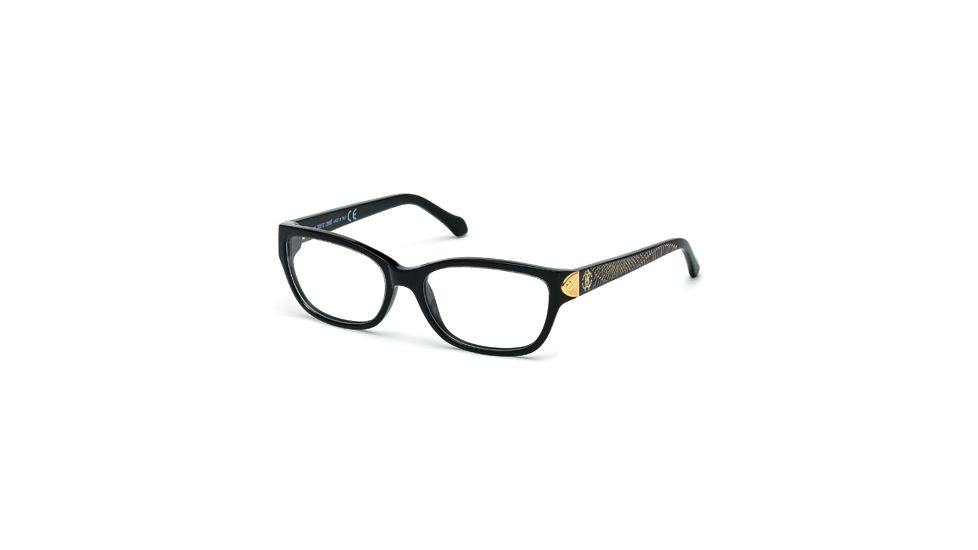 Roberto Cavalli RC0770 Eyeglass Frames - Shiny Black Frame Color