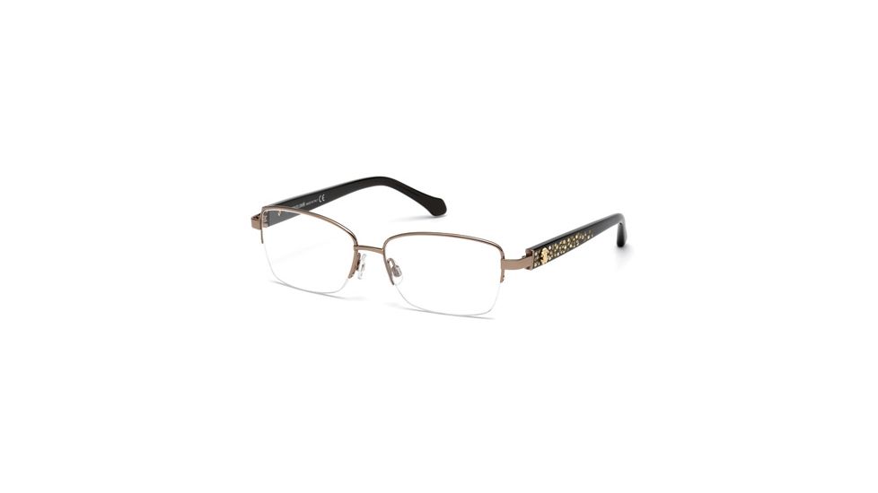 Roberto Cavalli RC0929 Eyeglass Frames - Shiny Light Bronze Frame Color