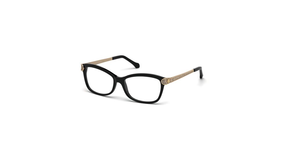 Roberto Cavalli RC0933 Eyeglass Frames - Black Frame Color
