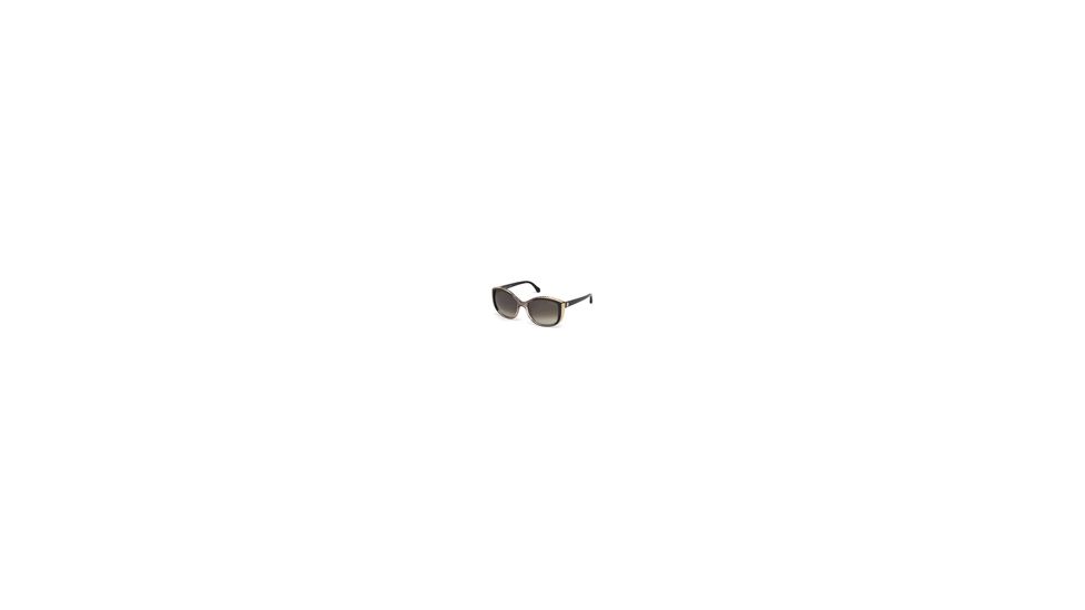 Roberto Cavalli RC1015 Sunglasses - Black Frame Color, Gradient Smoke Lens Color