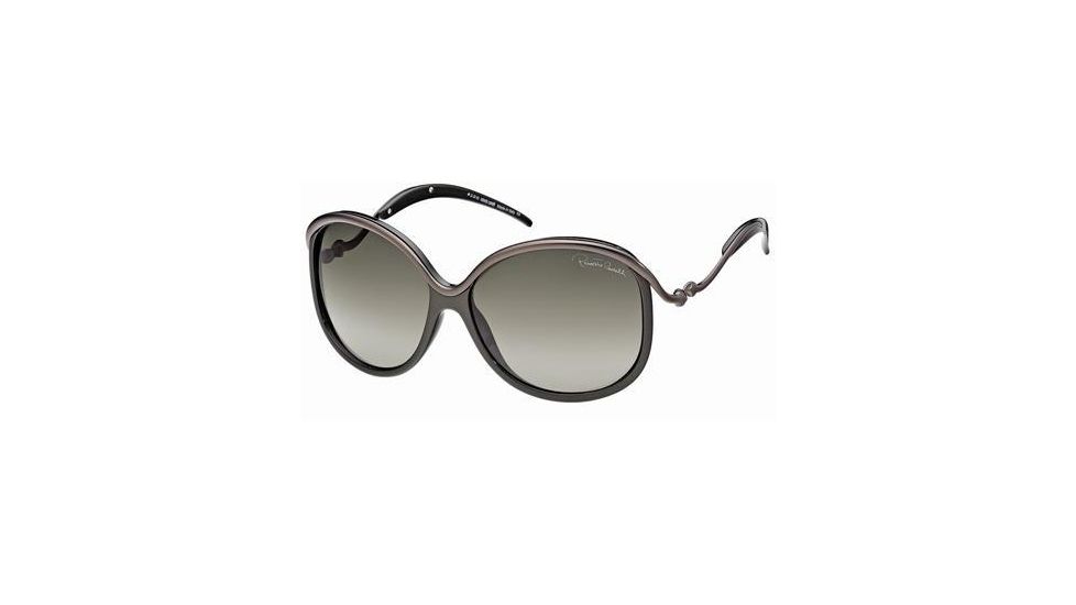 Roberto Cavalli RC601S Sunglasses - Shiny Dark Green Frame Color, Gradient Smoke Lens Color