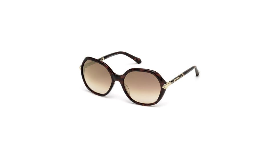 Roberto Cavalli RC980S Sunglasses - Dark Havana Frame Color, Brown Mirror Lens Color