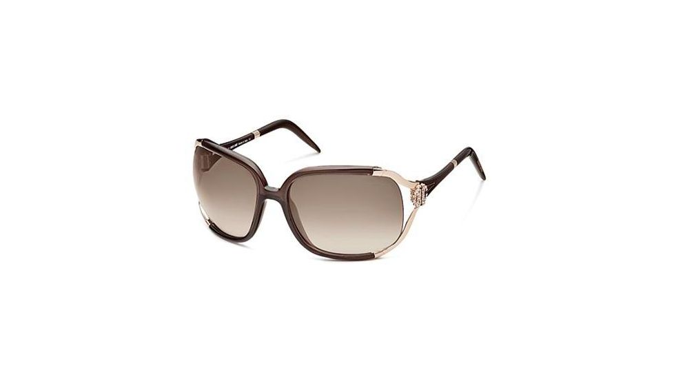 Roberto Cavalli Talisia RC370S Sunglasses - Chocolate Frame Color, Brown Lens Color