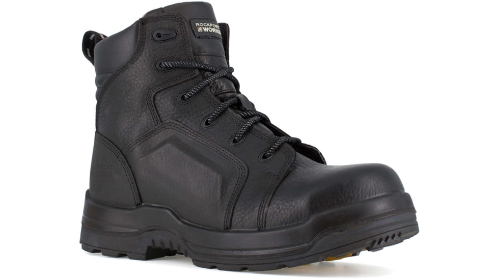 Rockport More Energy Adiprene 6in. Black Boot, 8 RK635-BLK-8-WOMEN-M