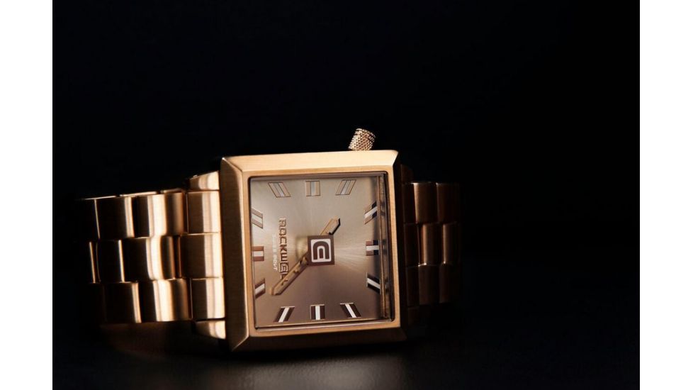 Rockwell Time 40mm2 Rose Gold Mens Watch 4S-106