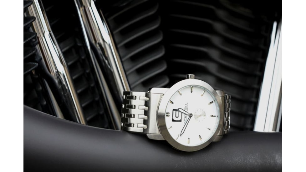 Rockwell Time Cartel Silver Case/White  Dial Unisex Watch CT101