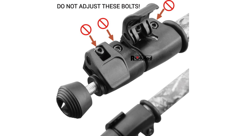 RokStad BBS V Mount Tripod Camo Gun Rest, Camouflage Color, RSGR-08