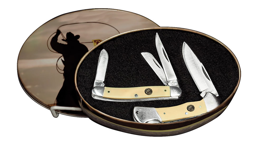 Roper Knives Knife and Tin Combo