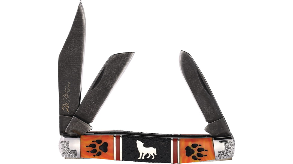 Roper Knives Yellowhorse Wolftrax Stockman