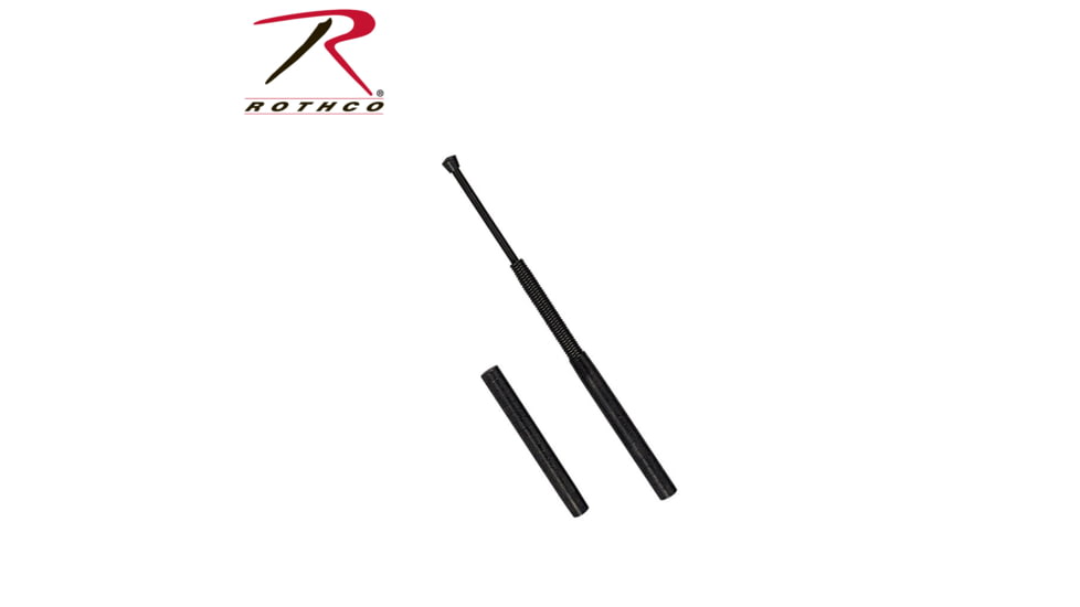 Rothco 3-Section Spring Baton, 11074-Rubber