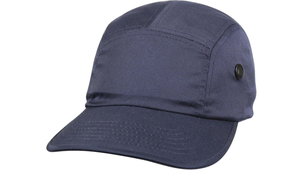 Rothco 5 Panel Military Street Cap, Navy Blue, 9543-NavyBlue