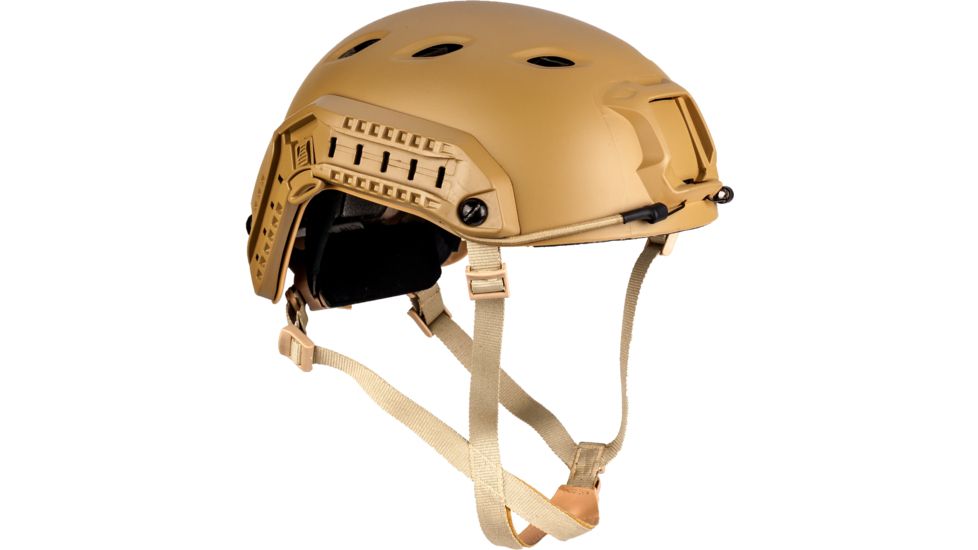 Rothco Advanced Tactical Adjustable Airsoft Helmet, Coyote Brown, 1294-CoyoteBrown