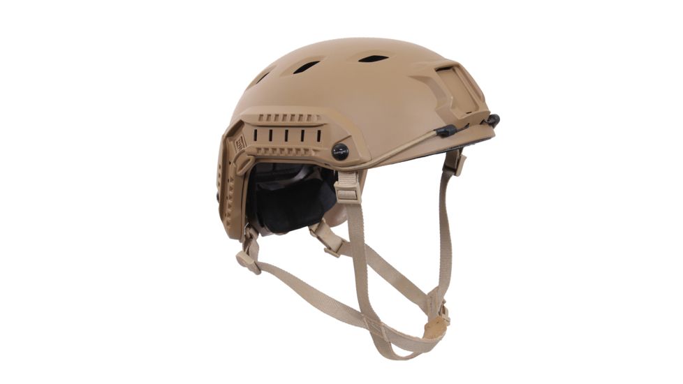 Rothco Advanced Tactical Adjustable Airsoft Helmet, Coyote Brown, 1294-CoyoteBrown