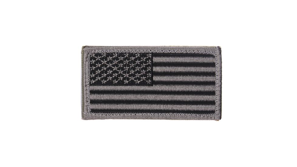 Rothco American Flag Patch - Hook Back, Foliage Green, Bulk Packaging, 17780-FoliageGreen-Normal-BulkPackaging