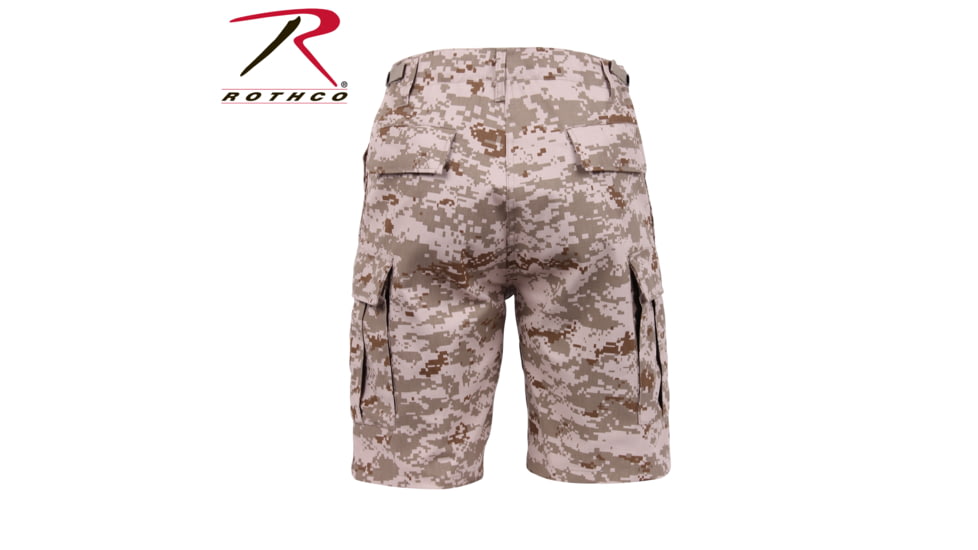 Rothco Camo BDU Shorts, Tiger Stripe Camo, Small, 7085-TigerStripeCamo-S
