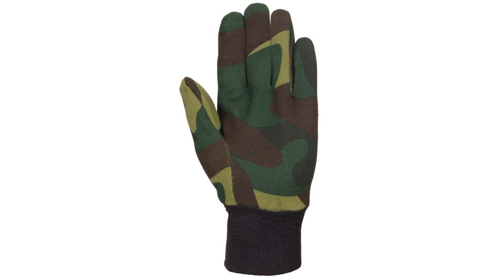 Rothco Camo Jersey Work Gloves