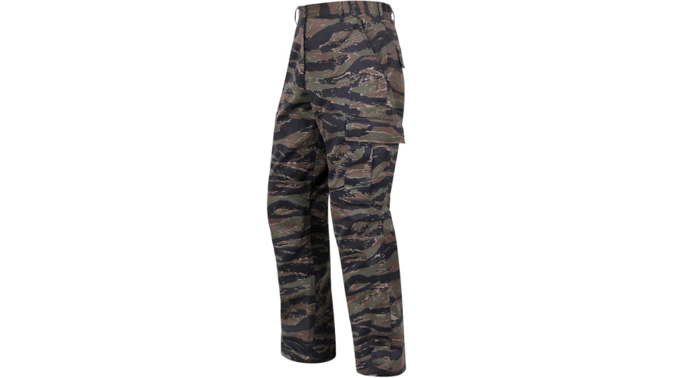 Rothco Camo Tactical BDU Pants - Mens, Tiger Stripe Camo, 8995-TigerStripeCamo-S-Long