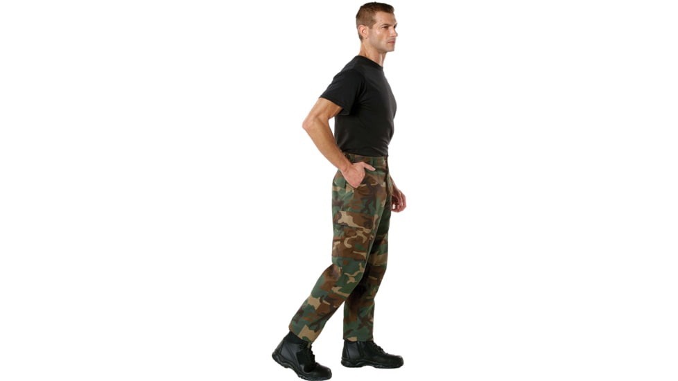 Rothco Camo Tactical BDU Pants - Mens, Woodland Camo, Small Long, 7942-WoodlandCamo-S-Long