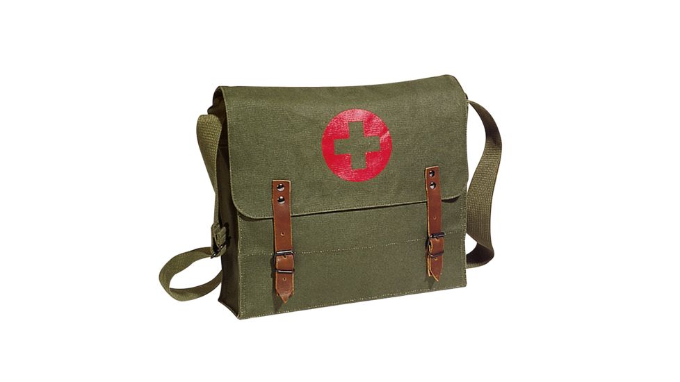 Rothco Canvas Nato Medic Bag, Olive Drab, 8141-OliveDrab