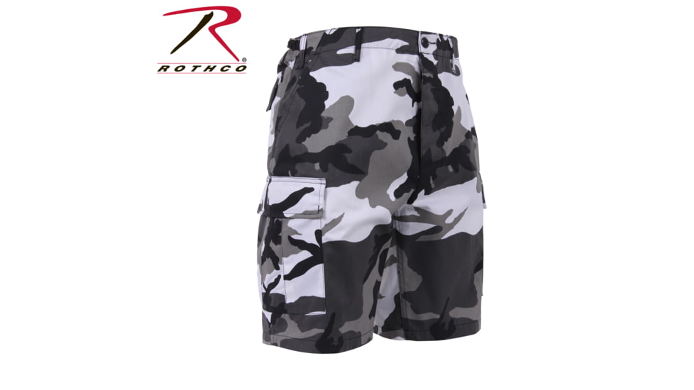 Rothco Colored Camo BDU Shorts, Extra Large, Black Camo, 1817-BlackCamo-XL