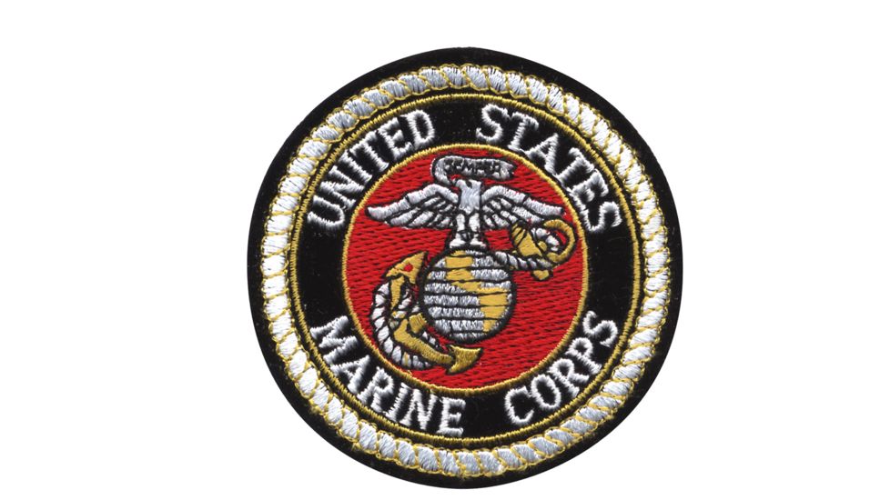Rothco Deluxe USMC Round Patch, 1649