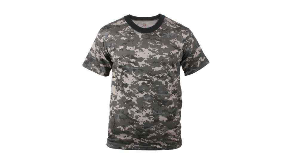 Rothco Digital Camo T-Shirt, Subdued Urban Digital Camo, M, 5960-SubduedUrbanDigitalCamo-M