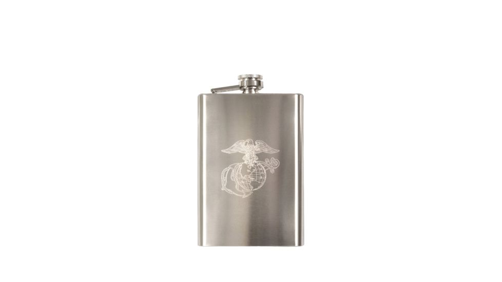 Rothco Engraved Stainless Steel Flasks, 631-Marines