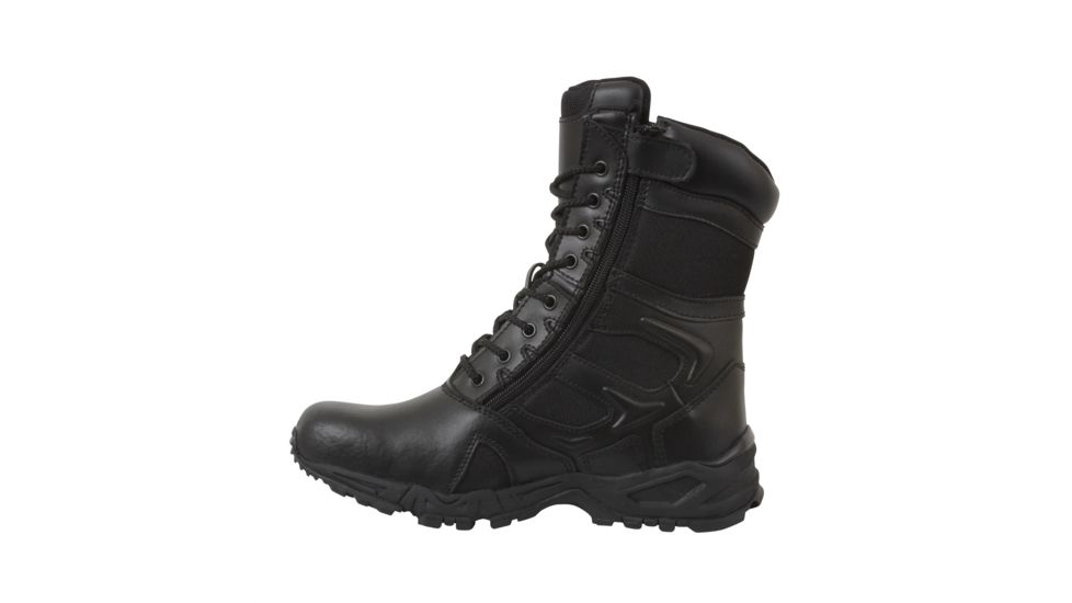 Rothco Forced Entry Deployment Boot With Side Zipper, 13, Regular, 5358-13-Regular