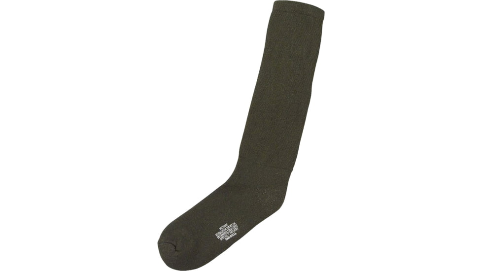 Rothco Government Irregular Cushion Sole Socks, Mens, Olive Drab, Medium, 6419-907