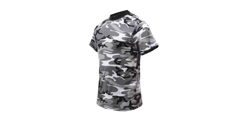 Rothco Kids Camo T-Shirts, City Camo, M, 6790-CityCamo-M